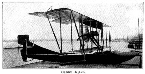 Typisches Flugboot.